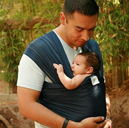 Beachfront Baby Water Wrap Navy Blue-Water Carrier-Beachfront Baby-canada and usa-Little Zen One-1