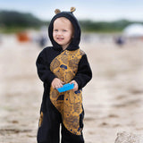 Bear Romper Golden Autumn by LennyLamb - Baby Carrier AccessoriesLittle Zen One