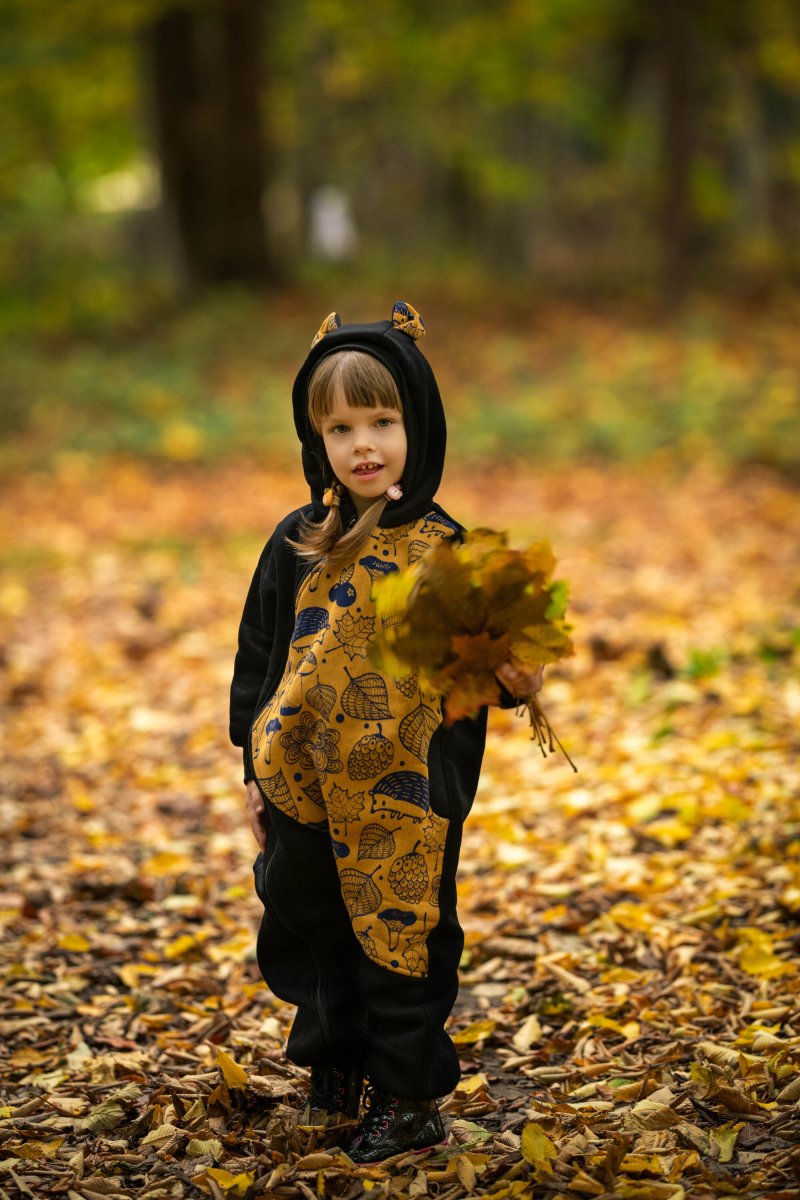 Bear Romper Golden Autumn by LennyLamb - Baby Carrier AccessoriesLittle Zen One