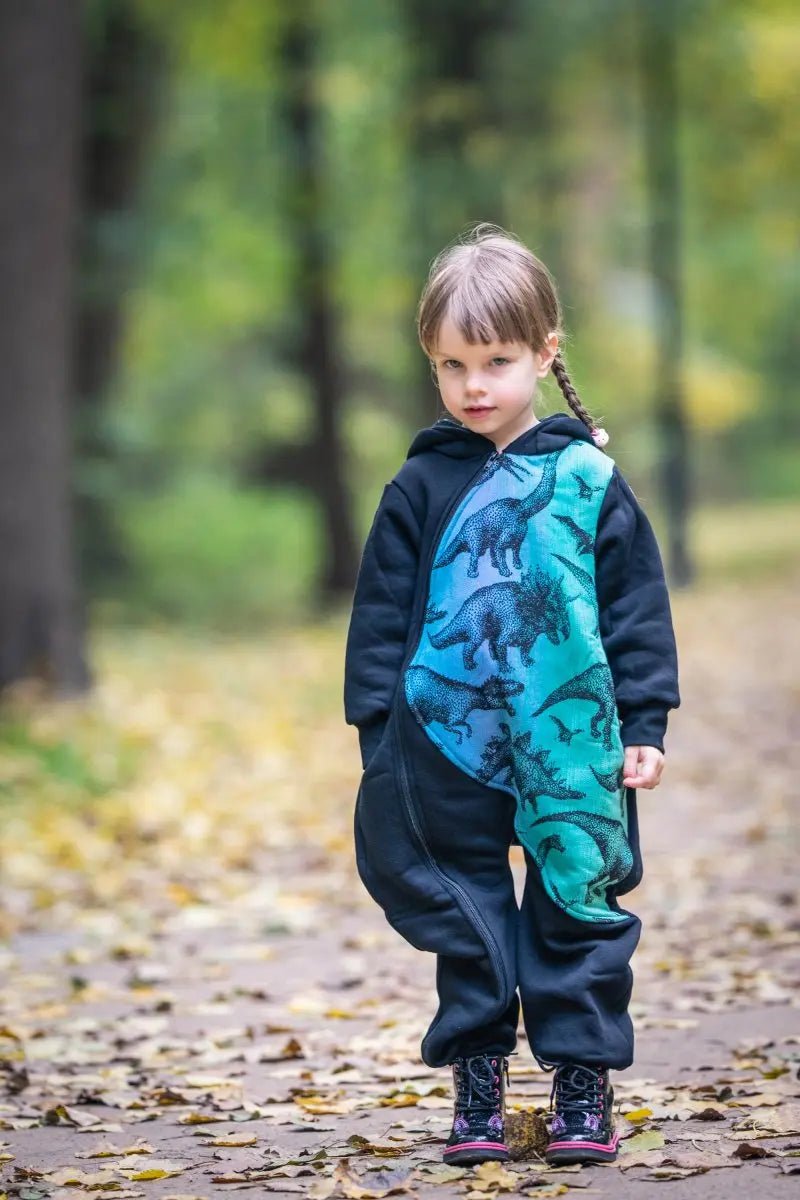 Bear Romper Jurassic Park by LennyLamb - Baby Carrier AccessoriesLittle Zen One36241744