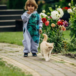 Bear Romper Jurassic Park Grey