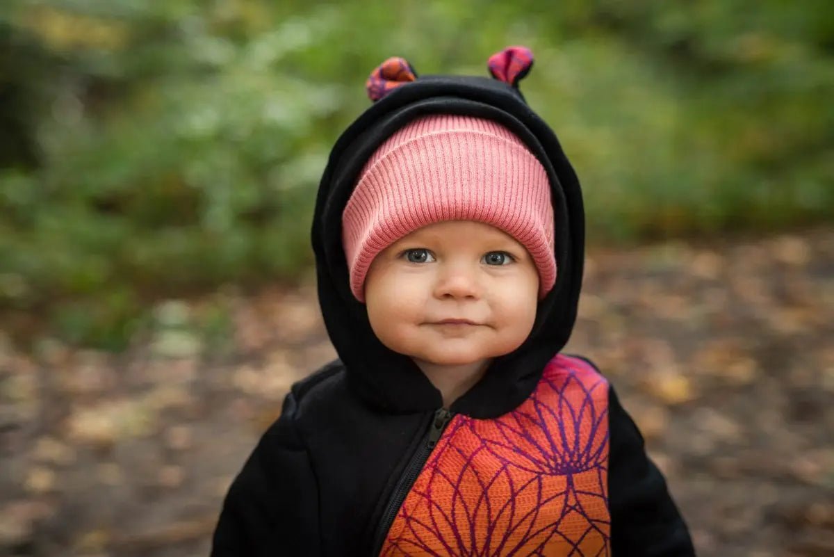 Bear Romper Rainbow Lotus
