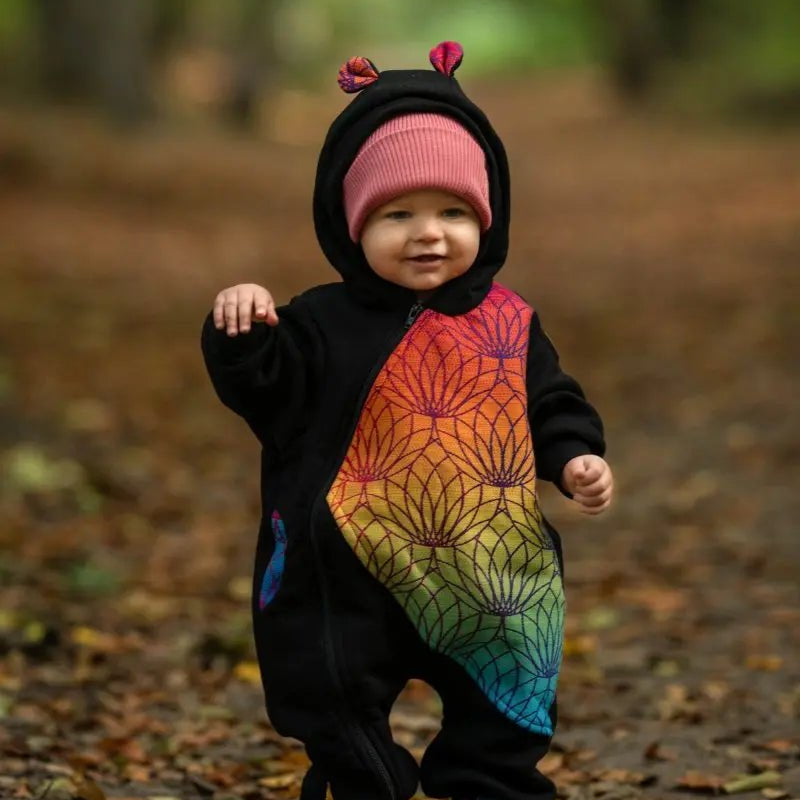 Bear Romper Rainbow Lotus by LennyLamb - Baby Carrier AccessoriesLittle Zen One34898256