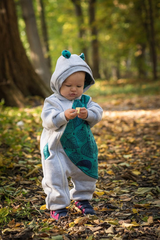 Bear Romper Under the Leaves by LennyLamb - Baby Carrier AccessoriesLittle Zen One