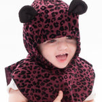 Belly Bedaine Baby Hood Leopard rose - Baby Carrier AccessoriesLittle Zen One4145363455