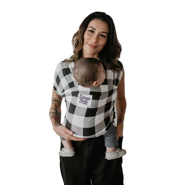 Plaid sales baby wrap
