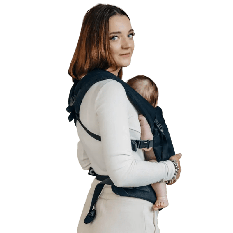 Black LennyLight Baby Carrier by LennyLamb - Buckle CarrierLittle Zen One5907557780643