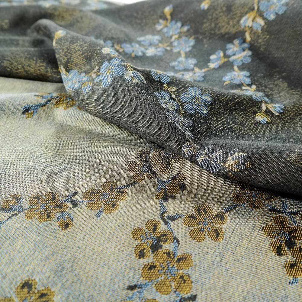 Blue Blossom Woven Wrap