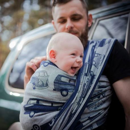 Bulli night blue Woven Wrap by Didymos - Woven WrapLittle Zen One