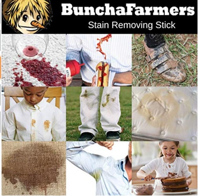 Buncha Farmers All Natural Stain Remover Stick - Baby Carrier AccessoriesLittle Zen One4147712436