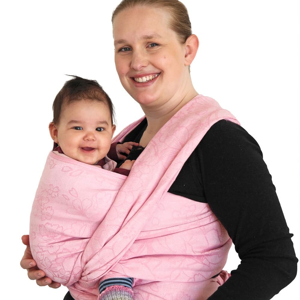 Cherry Blossom Seimei Hemp Woven Wrap by Didymos - Little Zen One4048554315160