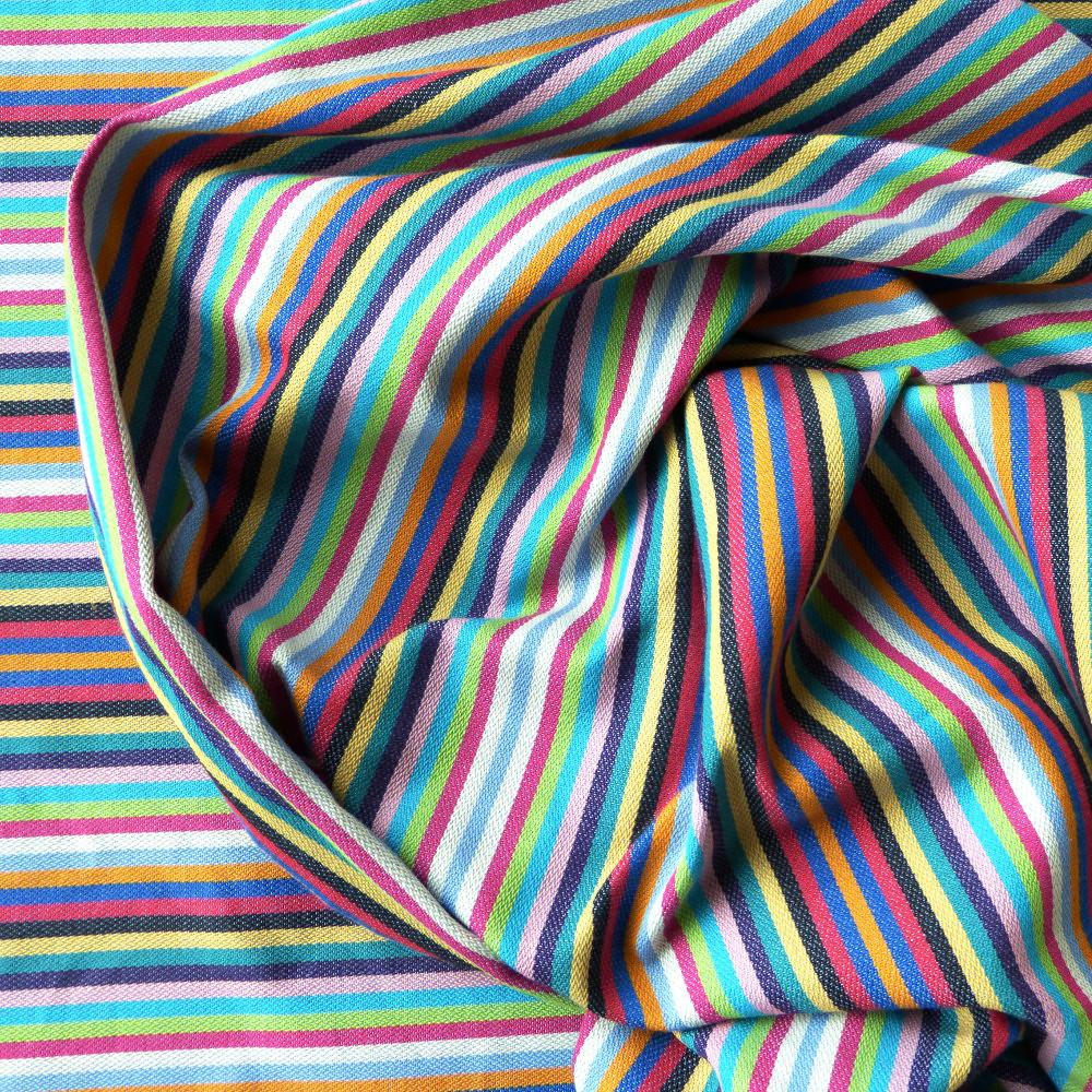 Cleo Stripes Woven Wrap