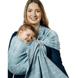 Deco Platinum Blue Ring Sling