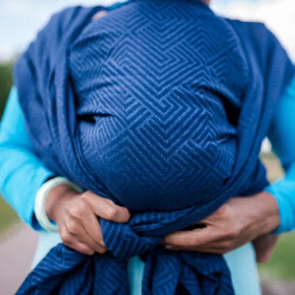 Deep Blue Woven Wrap by Didymos - Woven WrapLittle Zen One