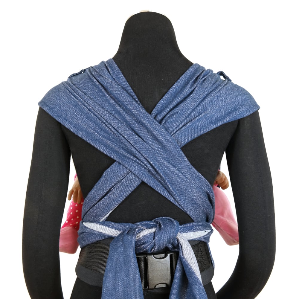 Denim DidyKlick 4u by Didymos - Half Buckle CarrierLittle Zen One4048554311643