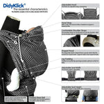 Denim DidyKlick by Didymos - Half Buckle CarrierLittle Zen One4136305156