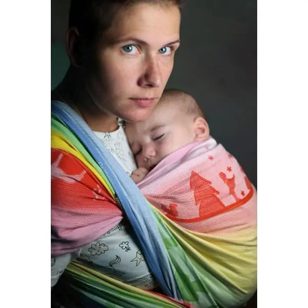 Didymos Baby Wrap Sling Ostheimer Rainbow Magic - Woven WrapLittle Zen One