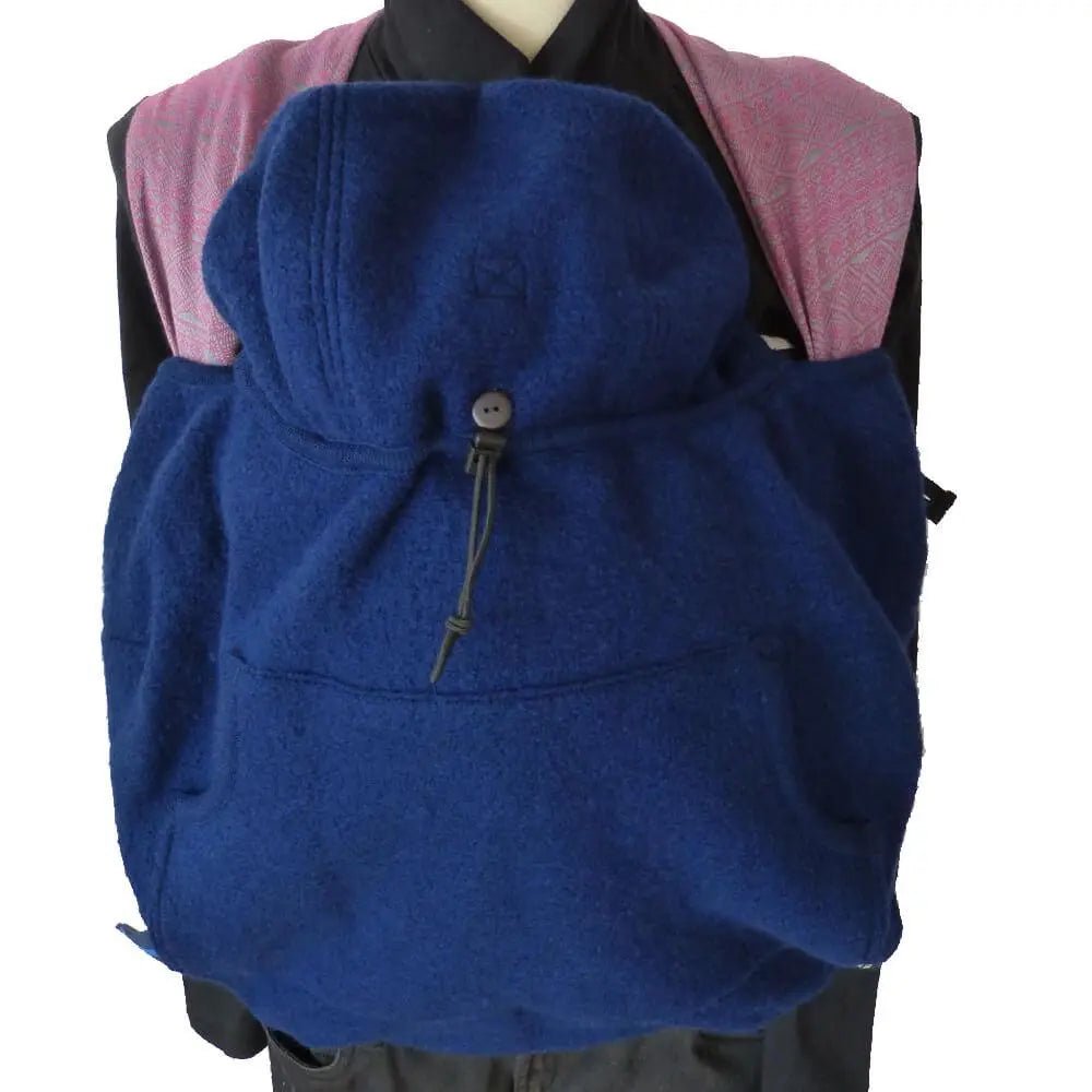 Didymos Babywearing Cover Babydos Boiled Wool Marine Blue Babywearing Outerwear