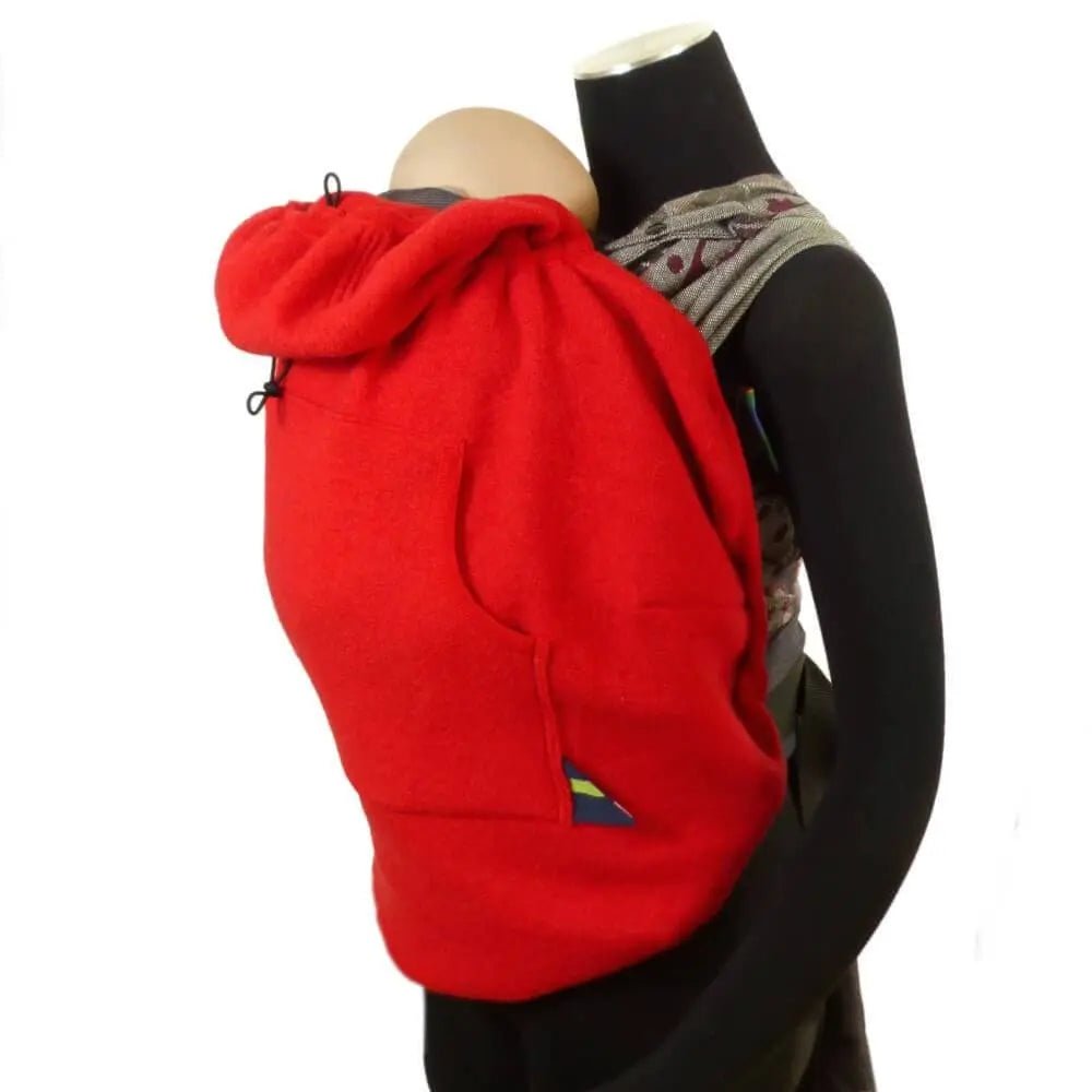 Didymos Babywearing Cover BabyDos Boiled Wool Red - Babywearing OuterwearLittle Zen One4143998141