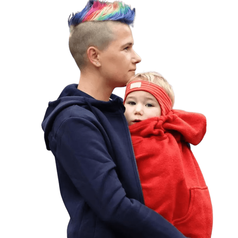 Didymos Babywearing Cover BabyDos Boiled Wool Red - Babywearing OuterwearLittle Zen One4143998141