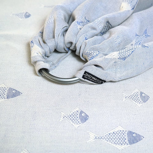 Didymos DidySling Blue Fish hemp - Ring SlingLittle Zen One4048554979751