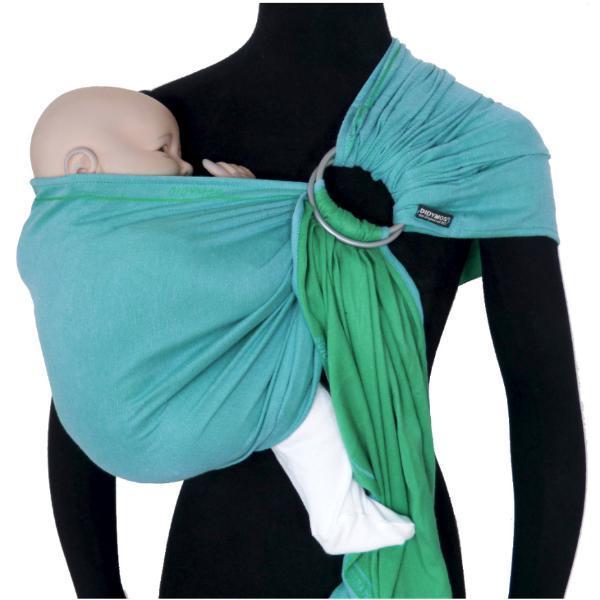 Didymos DidySling Double face Forget-me-not - Ring SlingLittle Zen One4048554347956