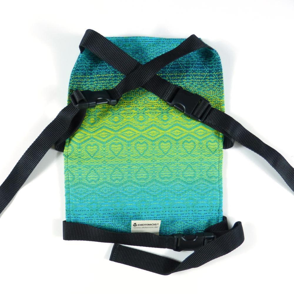 Didymos Doll Snap Hearts Malachite - Baby Carrier AccessoriesLittle Zen One4048554101770