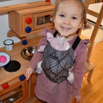 Didymos Doll Snap Trias Rosé Linen - Baby Carrier AccessoriesLittle Zen One4048554949778