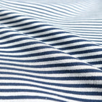Didymos Jersey Doubleface Stripes Navy Blue - Hybrid WrapLittle Zen One4048554093068