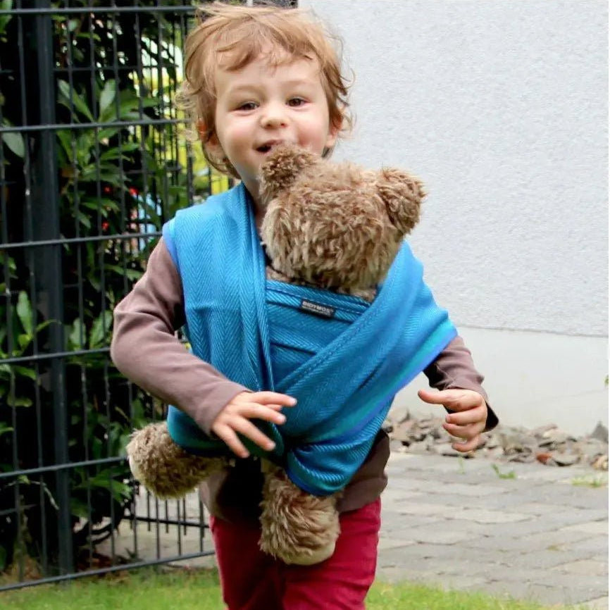 Didymos Scarf + Doll Sling Lisca Azzuro - Baby Carrier AccessoriesLittle Zen One64514837