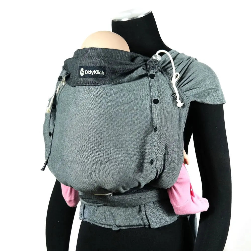 Doubleface Anthracite DidyKlick 4u Half Buckle