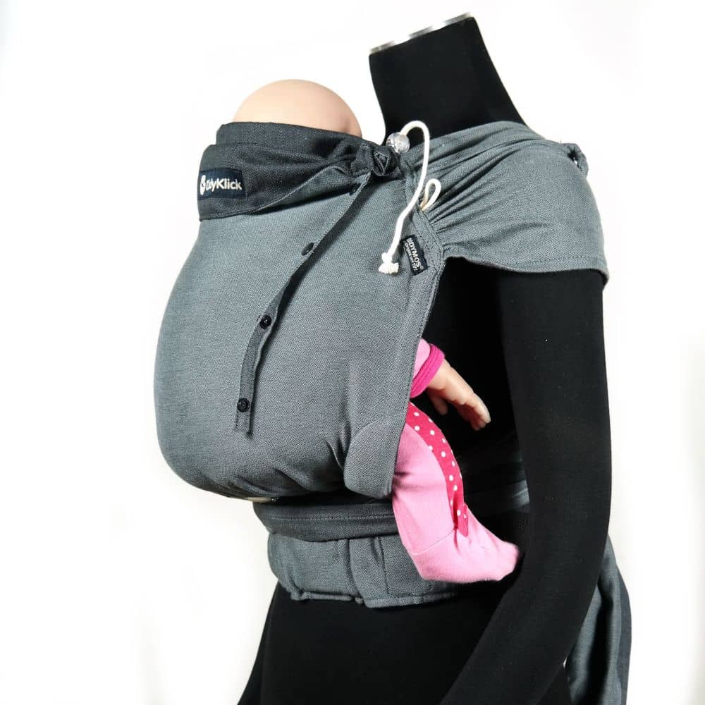 Doubleface Anthracite DidyKlick 4u Half Buckle