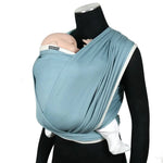 Doubleface Smoke Hybrid Jersey Wrap by Didymos Hybrid Wrap