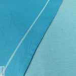 Doubleface Turquoise silk Woven Wrap by Didymos - Woven WrapLittle Zen One