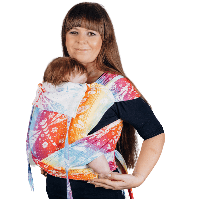 Dragonfly Rainbow Wrap-Tai by LennyLamb - Meh DaiLittle Zen One
