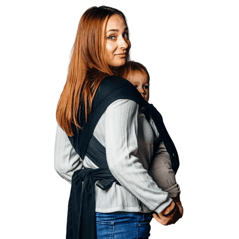 Ebony Black LennyHybrid Half Buckle by LennyLamb - Half Buckle CarrierLittle Zen One5907557752459