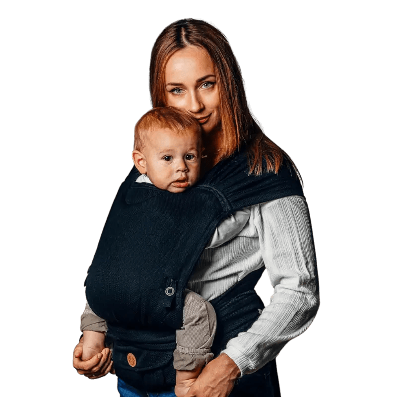 Ebony Black LennyHybrid Half Buckle by LennyLamb - Half Buckle CarrierLittle Zen One5907557752459