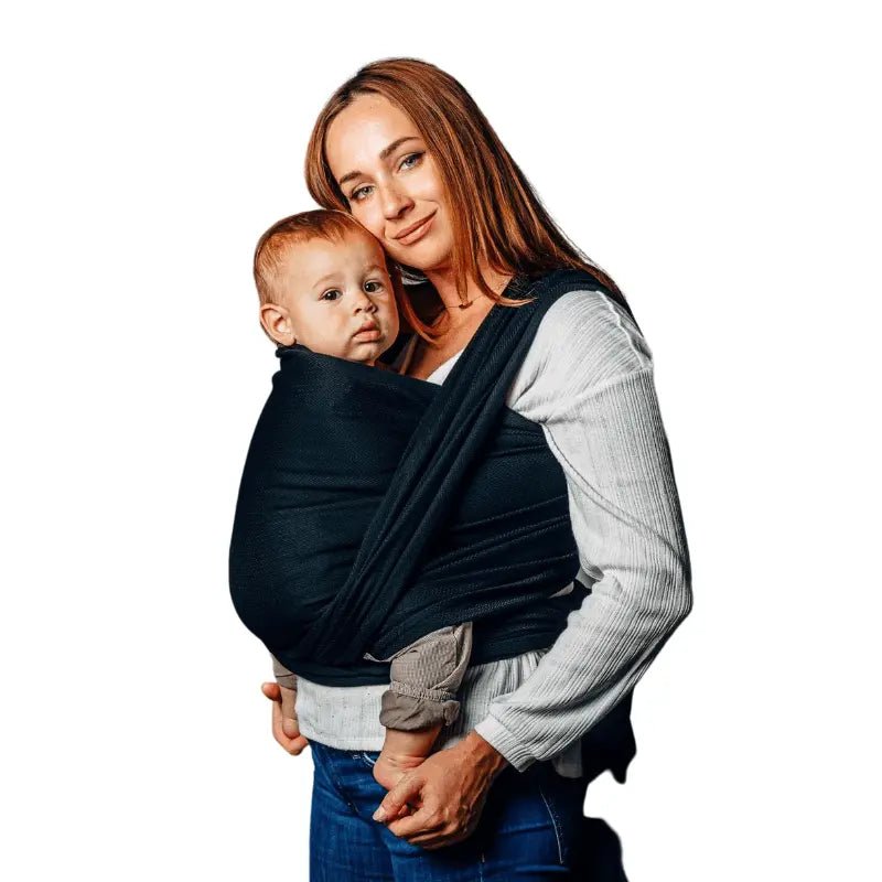 Ebony Black Woven Wrap by LennyLamb - Woven WrapLittle Zen One5907557752404