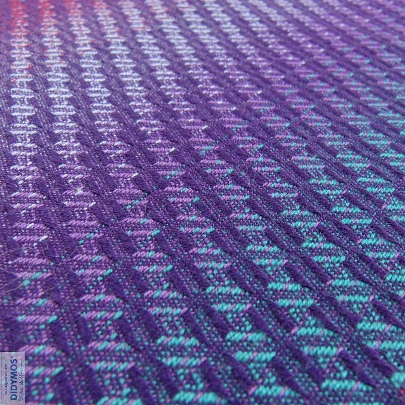 Facette Purple Woven Wrap by Didymos - Woven WrapLittle Zen One