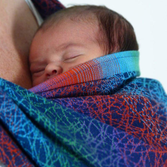 Fadenwerk Rainbow Woven Wrap by Didymos - Woven WrapLittle Zen One