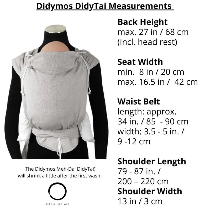 Fairytale DidyTai by Didymos - Meh DaiLittle Zen One4048554761806