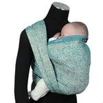 Floris Teal Woven Wrap by Didymos - Woven WrapLittle Zen One4048554933135