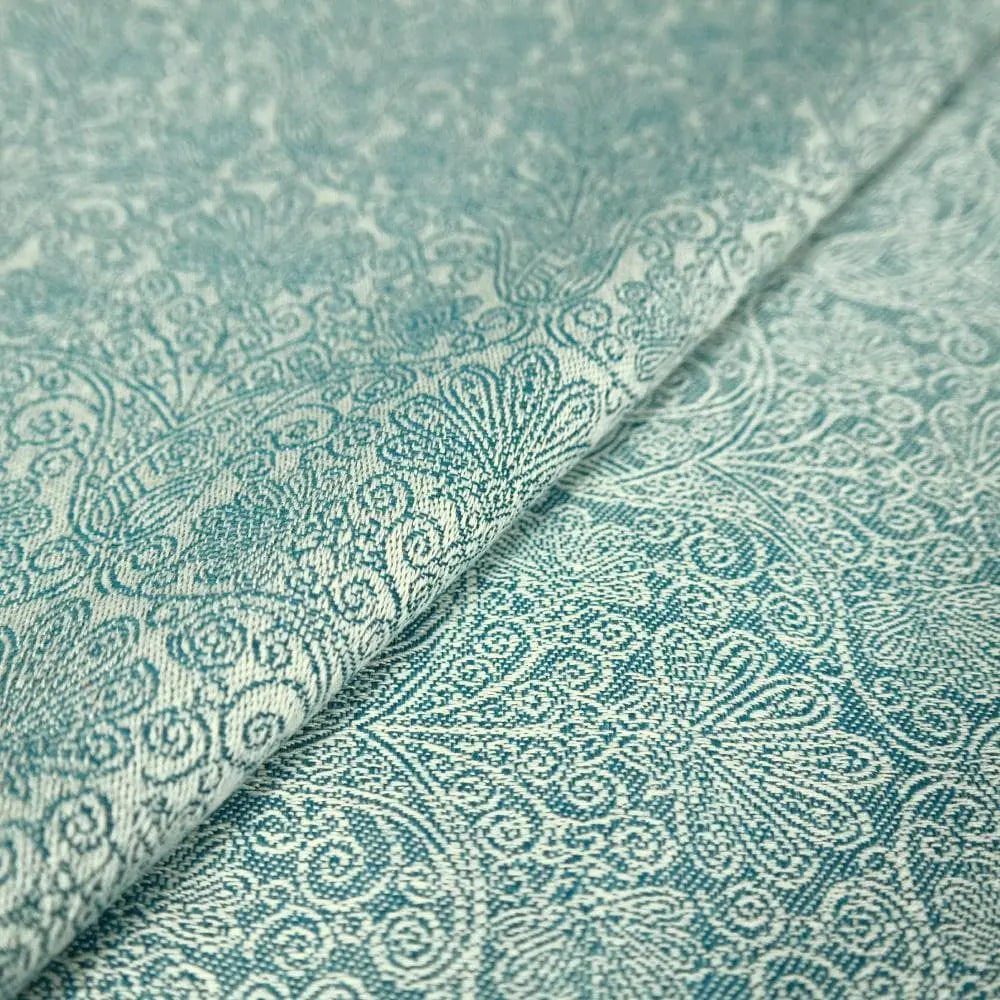 Floris Teal Woven Wrap by Didymos - Woven WrapLittle Zen One4048554933135