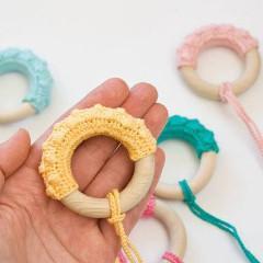 FrejaToys All Natural Teething Ring - Baby Carrier AccessoriesLittle Zen One