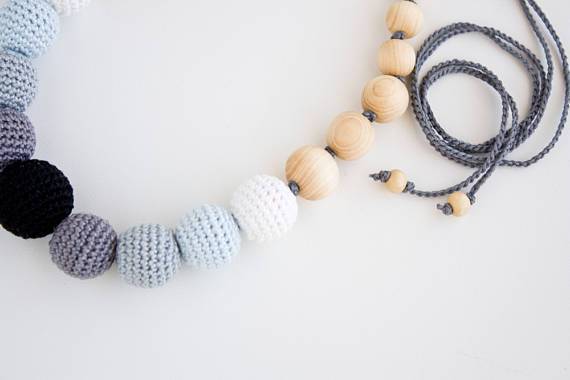 FrejaToys Monochrome Necklace - Baby Carrier AccessoriesLittle Zen One4147712465