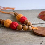 FrejaToys Organic Cotton Necklace Autumn - Baby Carrier AccessoriesLittle Zen One