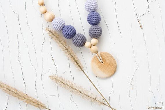 FrejaToys Organic Cotton Necklace Spring - Baby Carrier AccessoriesLittle Zen One