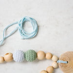 FrejaToys Organic Cotton Nursing Necklace Spring Light - Baby Carrier AccessoriesLittle Zen One