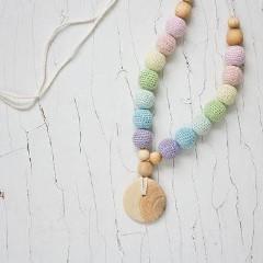 FrejaToys Scandi Rainbow Nursing Necklace - Baby Carrier AccessoriesLittle Zen One