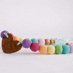 FrejaToys Snow Rainbow Nursing Necklace - Baby Carrier AccessoriesLittle Zen One